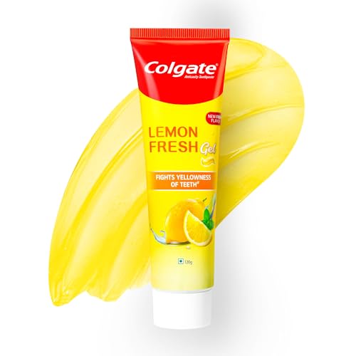 Pasta de Dientes Gel Colgate Limón Fresco 120 g, Combate el Amarillamiento, Refresca el Aliento, Anticaries - imagen 1
