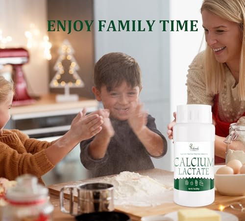 Polvo de Lactato de Calcio 7 oz, 100% Puro, Grado Alimenticio, Ideal para Mantener la Forma de Alimentos, Neutraliza Acidez, Apto para Lácteos, - imagen 6
