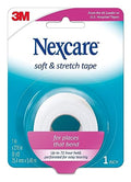 Cinta Adhesiva Nexcare Soft & Stretch para ros Auxilios, 1 pulg x 6 yds, Mantiene Lesiones Limpias y Protegidas - imagen 1