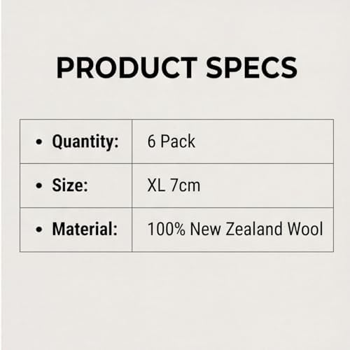 Bolas de Secado de Lana XL Premium 6 Piezas - 100% Lana Orgánica de Nueva Zelanda - Suavizante Natural Reutilizable - Reduce Arrugas y Tiempo de - imagen 8
