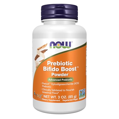 Suplementos NOW Foods, Bifido Boost Prebiótico con PreticX™ Xylooligosacáridos (XOS), Polvo, 3 Onzas - imagen 2