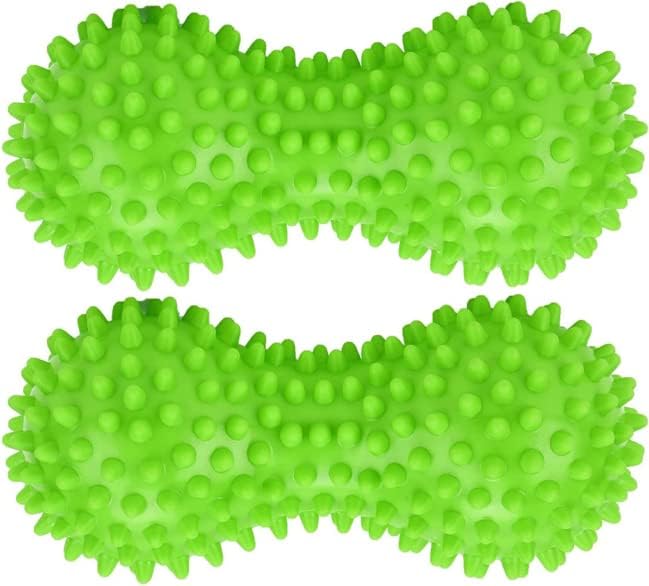 Pelotas de Masaje de Espinas Suaves Therapist's Choice® - Paquete de 2, Reflexología de Estrés, Set de Pelotas Sensoriales - imagen 1
