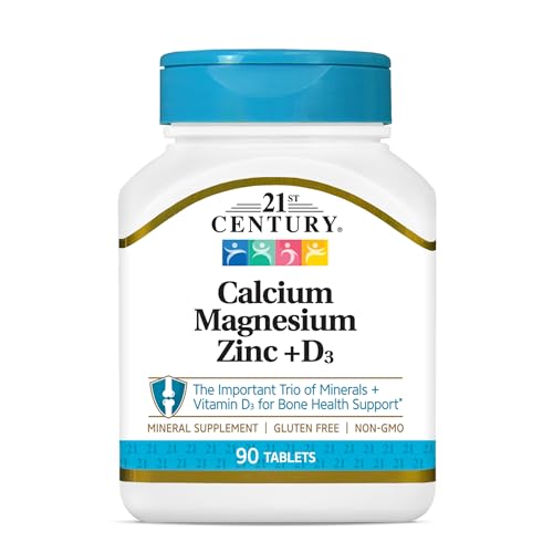 Tabletas Cal Mag Zinc + D de 21st Century, 90 piezas - imagen 4