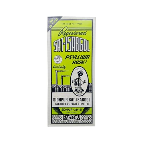 Paquete de 1 - Teléfono Marca Sat-Isabgol (Cáscara de Psyllium) (100 Gramos Cada Uno) - imagen 1