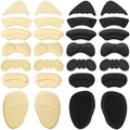 14 PARES de Almohadillas para Talón - Inserciones de Espuma Premium, Antideslizantes para Hombres y Mujeres, Evita el Deslizamiento y el Dolor (Beige - imagen 1