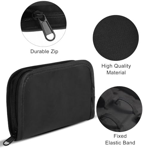 Estuche para Suministros de Diabetes GENCAM, Organizador Diabético para Tiras de Prueba con Bolsa de Malla, Bolsa Portátil para Medidor de Glucosa - imagen 3