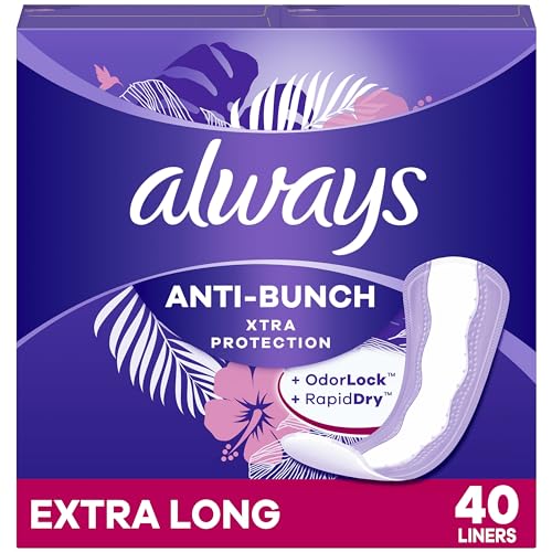Always Protectores Diarios Extra Largos Sin Fragancia Anti-Bunch, 40 Piezas, Comodidad Todo el Día - imagen 4