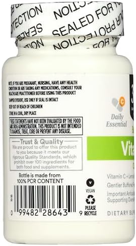 365 de Whole Foods Market, Complejo de Vitamina C con Bicarbonato, Vegano, 60 Cápsulas - imagen 4