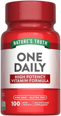 Multivitamínico Diario Nature's Truth | 100 Mini Tabletas | Para Hombres y Mujeres | Suplemento Sin OGM y Sin Gluten - imagen 1