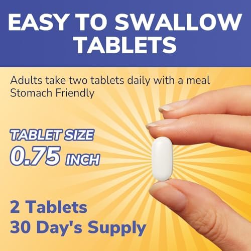 Suplemento de Calcio Vitalibre D3 K2 para Hombres y Mujeres, Vitamina D3 5000 IU, Calcio 1200 mg, MK-7, Alta Absorción, 60 Tabletas para Huesos - imagen 7