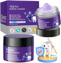 Polvo Mineral para Restauración Dental 2PCS, Blanqueador de Dientes, Refuerza Dientes y Encías, 50g, Aliento Fresco para Uso Diario - imagen 1