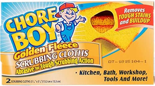 Paquete de 2 paños de limpieza Chore Boy Golden Fleece, 2 unidades - imagen 1
