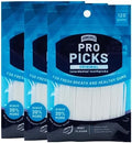 Palillos Dentales Originales Armonds ProPicks para Limpieza - Palillos Desechables de Plástico para Dientes y Encías - Sabor a Menta Fresca - 3 - imagen 1