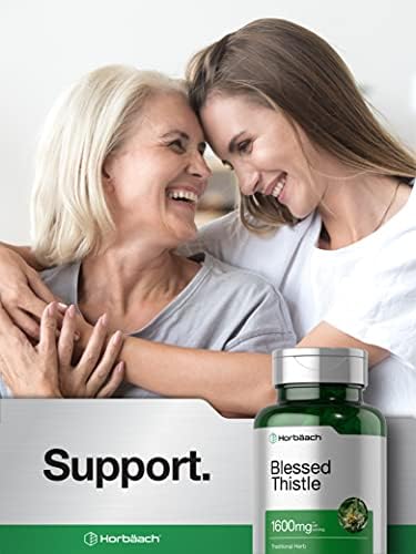 Cápsulas de Cardo Bendito Horbaach | 150 Contenido | Máxima Potencia | Suplemento Herbáceo Sin OGM y Sin Gluten - imagen 6