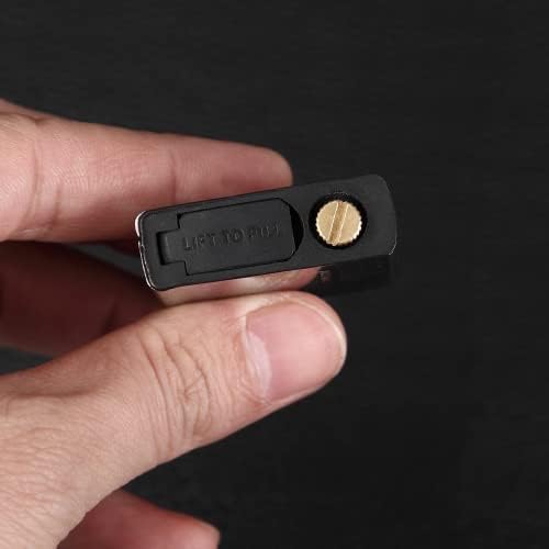 Sello de Goma YUSUD para Encendedor 5 Piezas, Accesorios Antievaporación para Insertos de Encendedor (Negro) - imagen 5