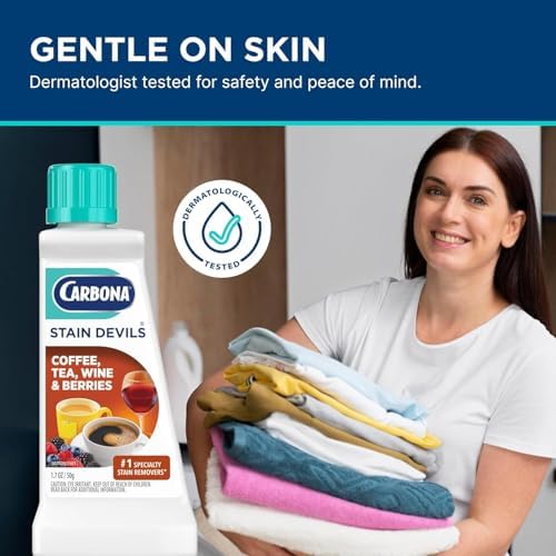 Carbona Stain Devils #8 - Quitamanchas para Vino, Té, Café y Jugo - 1.7 Fl Oz (Paquete de 2) - imagen 6