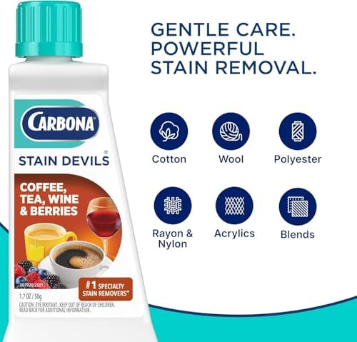 Carbona Stain Devils #8 - Quitamanchas para Vino, Té, Café y Jugo - 1.7 Fl Oz (Paquete de 2) - imagen 7