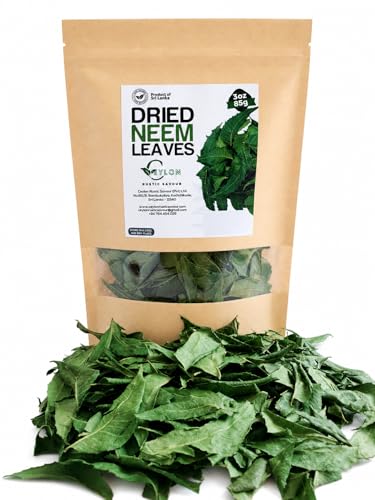 Hojas de Neem Secas Naturales Premium 3 oz / 85g - Té de Neem Fresco y Puro - imagen 1