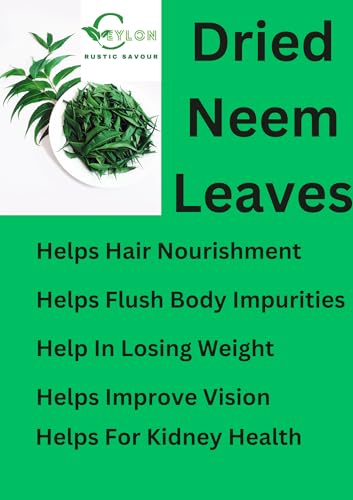 Hojas de Neem Secas Naturales Premium 3 oz / 85g - Té de Neem Fresco y Puro - imagen 3