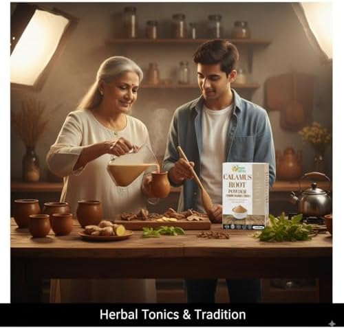 Polvo de Calamus 100% Puro y Orgánico de Herbs Botanica, 2 oz - Raíz de Acorus Calamus para Té Herbal, Bienestar y Uso DIY, Sin Aditivos y No GMO - imagen 6