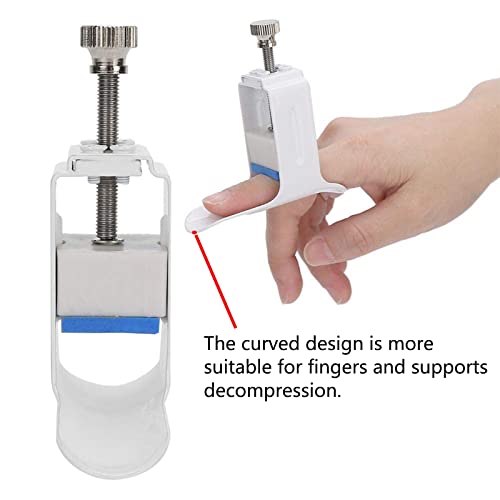 Férula de extensión para dedos Watris Veiyi, soporte de rehabilitación para lesiones en la mano, dispositivo blanco de tamaño promedio para aliviar - imagen 5