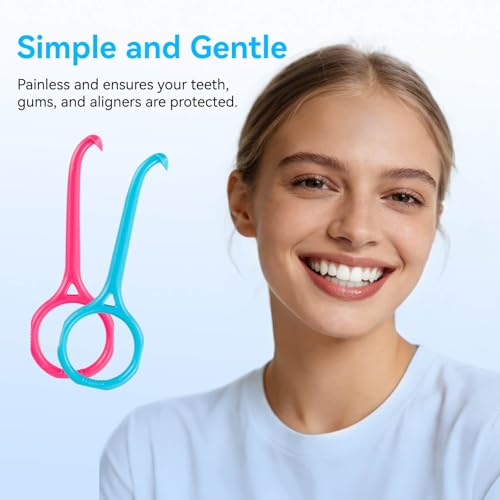Juego de 15 Herramientas para Retirar Alineadores Transparentes Invisalign, Quitadores Suaves y Portátiles para Frenos y Retenedores Invisibles - imagen 5