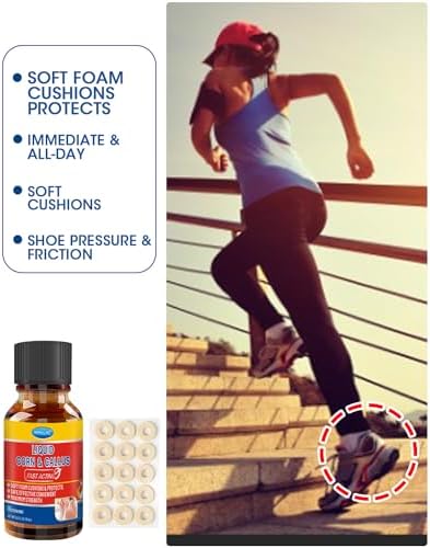 MYMULIKE Removedor de Maíz Líquido, Acción Rápida y Segura para Dedos, Extra Fuerte para Niños y Adultos, 15ml con 15 Almohadillas y 10 Aplicadores - imagen 8