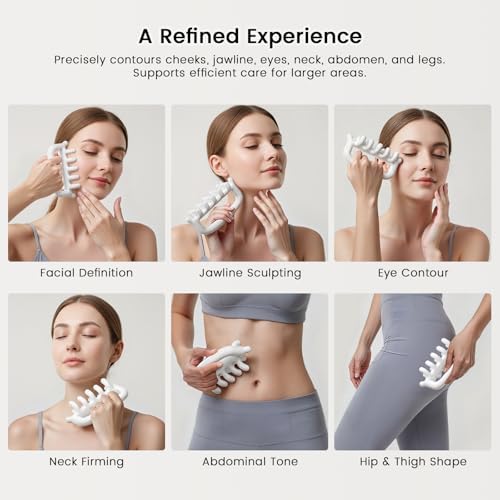 Herramienta de Masaje Fascia Blaster para Celulitis, Puntos Gatillo y Nudos Musculares, Liberación Miofascial Profunda para Hombros, Cuello, Muslos, - imagen 3