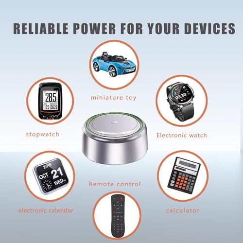Baterías HoootCell LR1130 L1131f SR1130 L1131c 389/390 G10 LR54 1.5 Volt Alcalinas Botón AG10 (Paquete de 15) - imagen 6