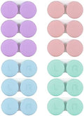Kmchilj 12 Piezas de Estuches Coloridos para Lentes de Contacto, Kit Mini Portátil para Viajes y Uso Diario (multicolor) - imagen 1