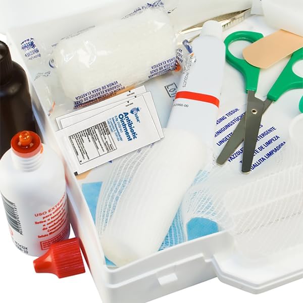 Globe (Paquete de 25 Ungüentos Antibióticos para ros Auxilios, 0.9g por Paquete, Kit de ros Auxilios para Rasguños, Heridas, Cortes y Quemaduras, - imagen 7