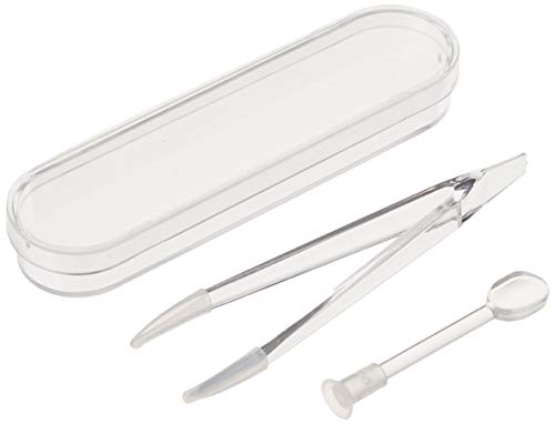 KISEER Set de 5 Herramientas Portátiles para Remover Lentes de Contacto con Pinzas y Aplicador de Punta Suave - imagen 2
