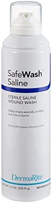 Solución Salina para Heridas Dermarite Industries Safe Wash - imagen 1