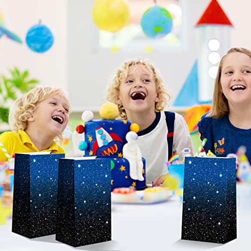 Bolsas de Regalo Galácticas Marspark de 28 Piezas para Fiesta Espacial, Decoración de Noche Estrellada, Dulces y Sorprendentes Regalos - imagen 3