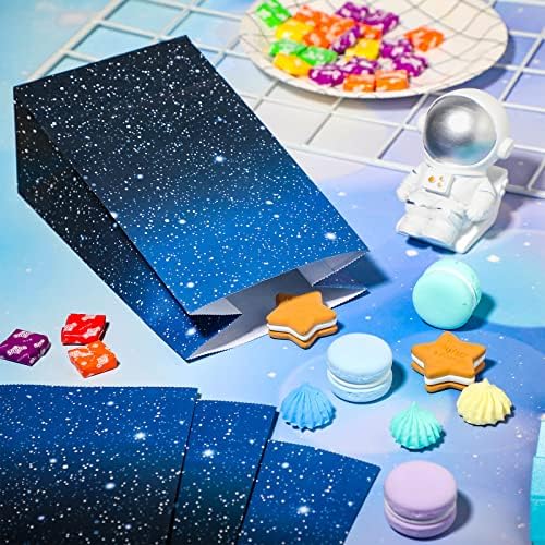 Bolsas de Regalo Galácticas Marspark de 28 Piezas para Fiesta Espacial, Decoración de Noche Estrellada, Dulces y Sorprendentes Regalos - imagen 4