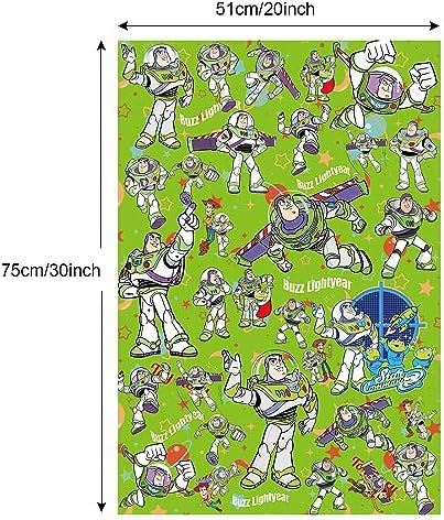 Paquete de 5 Hojas de Papel Kraft para Regalos 20 x 30 - Decoración Festiva para Cumpleaños y Fiestas (Verde con Mosca) - imagen 2