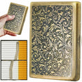 Estuche para Cigarrillos Roygra, Caja de Metal Vintage con Capacidad para 20 Cigarrillos, Accesorios para Fumar para Hombres y Mujeres, Tamaños - imagen 1