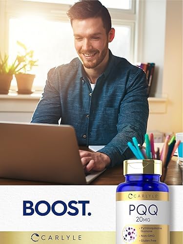 Suplemento Carlyle PQQ 20 mg | 60 Cápsulas | Sin OGM y Libre de Gluten - imagen 7