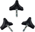 Repuesto de Perilla Toeloioh Universal para Andador Rodante, Andador Plegable, Andador Manual, Perilla de Aluminio de 3 Puntos, Accesorios Generales - imagen 1
