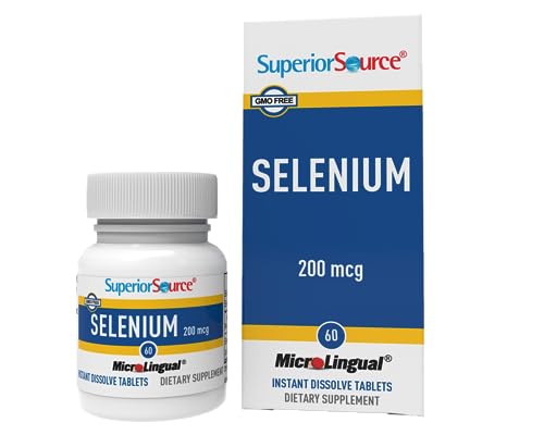Suplemento de Selenio Superior Source 200 mcg - Apoyo a la Salud Inmunológica - Tabletas de Selenometionina para la Función de la Tiroides - 60 - imagen 4