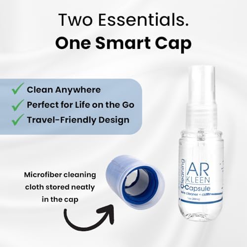 Kit de Limpieza de Lentes AR Kleen (Cápsulas de 1 Fl Oz, Paquete de 3) - imagen 2