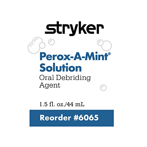 Stryker – Enjuague Bucal Perox-A-Mint Sage – 1 Botella, 1.5 fl. oz. – Enjuague de Menta - imagen 2
