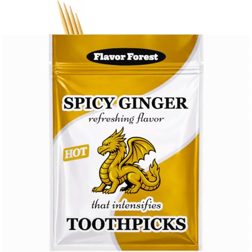 Palillos de Dientes con Sabor a Jengibre Picante y Canela - 100 piezas - imagen 1