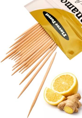 Palillos de Dientes con Sabor a Jengibre Picante y Canela - 100 piezas - imagen 2