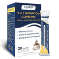 CANLIST Café Orgánico 9 en 1 en Polvo de Hongo con Melena de León, Chaga, Cordyceps, Reishi y Shiitake para Enfoque Cognitivo, Soporte Inmunológico y - imagen 1