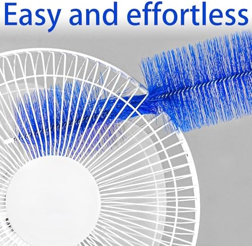 Cepillo Limpiador de Ventiladores Flexible, 3 Piezas, Duster Reutilizable de Microfibra para Ventiladores, Aire Acondicionado y Cortinas - imagen 4