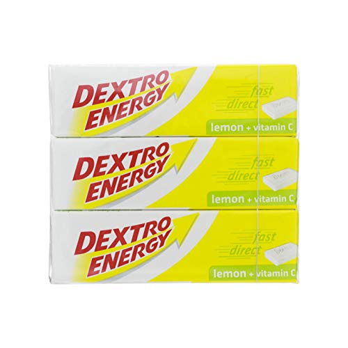 Tabletas Dextro Energy Sabor Limón 47g - Paquete de 3 - imagen 1