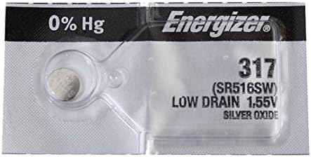 Baterías de Reloj Energizer 317 de Óxido de Plata SR516SW SR62 - imagen 1