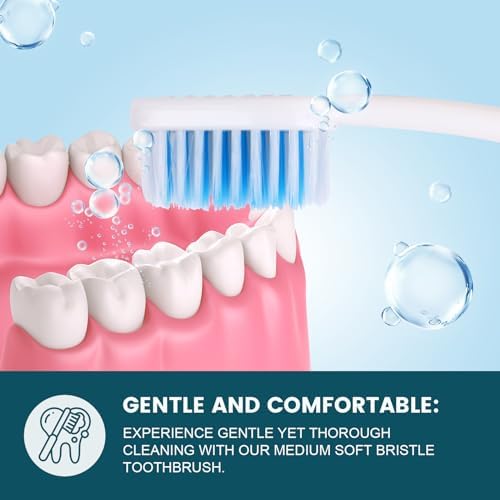 Cepillos de Dientes Desechables Navona 25 Piezas con Pasta Dental, Perfectos para Viajes y Hoteles, Mango Ergonómico y Cerda Suave Media - imagen 4