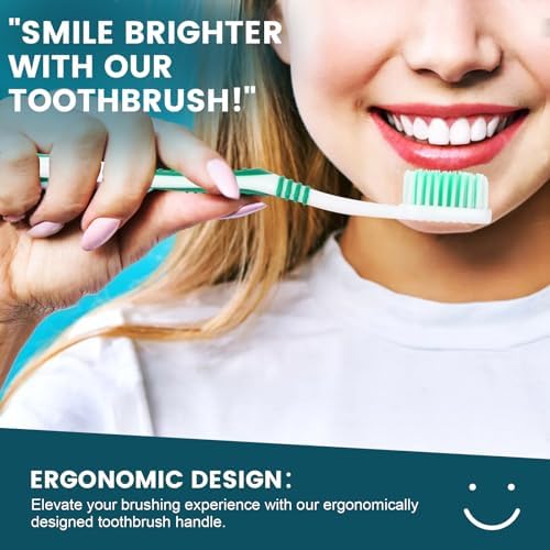 Cepillos de Dientes Desechables Navona 25 Piezas con Pasta Dental, Perfectos para Viajes y Hoteles, Mango Ergonómico y Cerda Suave Media - imagen 5